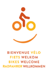 Label bienvenue vélo au plaisir maison d'hôtes ludique et insolite Hastière Dinant Namur Belgique Cluedo B&B